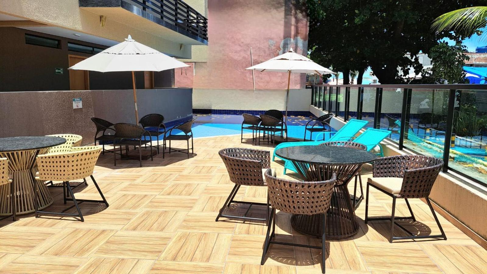Lindo Flat No Residencial Maraca Beach Pôrto das Galinhas Kültér fotó